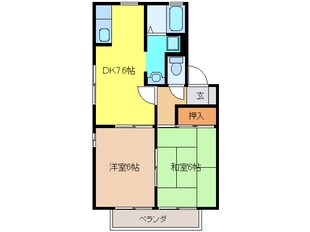 ファミール三嶋の物件間取画像